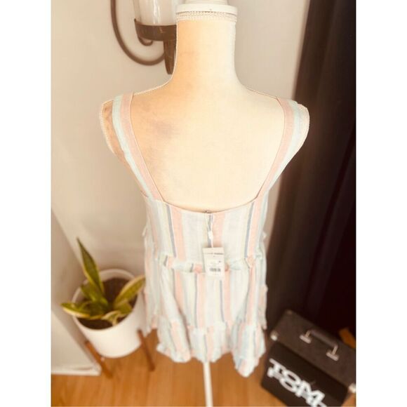 RAILS Sandy Linen Blend Shift Dress, Summer Airy Vacation Dress, Small (4/6) NWT - Picture 8 of 16